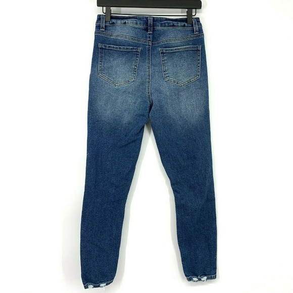 No Boundaries High Rise Button Fly Skinny Jeans - Picture 5 of 8